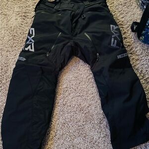 FXR snowmobile Men's Black Pants